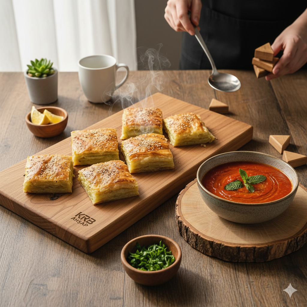 Popüler Tarifler ve Doğal Ahşap Sunum Ürünleri