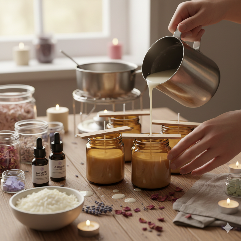 Kendi Işığını Yarat: Evde Mum Yapımına Giriş Rehberi