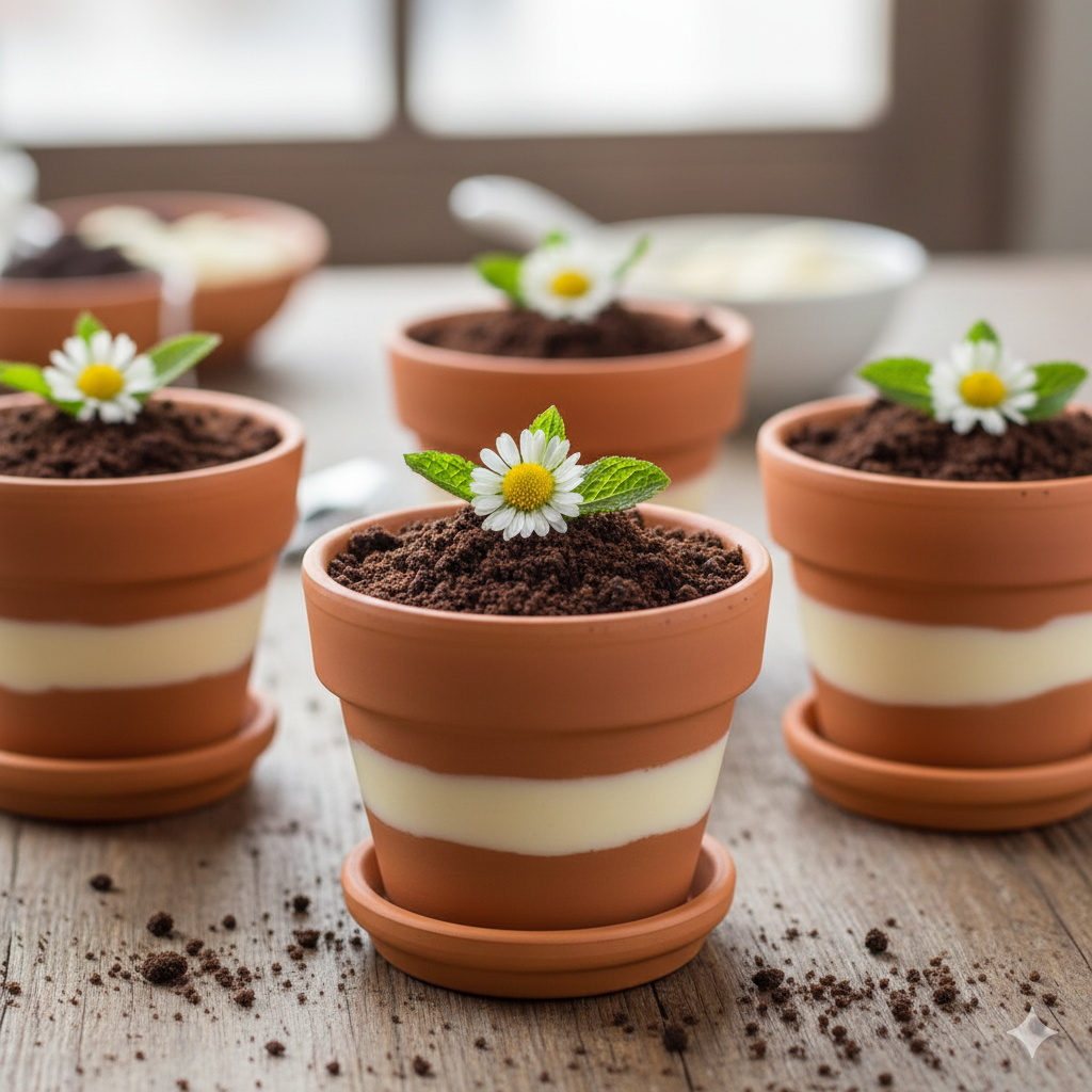 "Ben Saksı Değilim" Saksı Tatlısı Tarifi