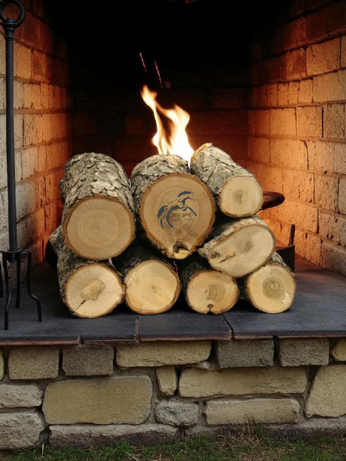 1. Sınıf Kaliteli Şömine Odunu, Soba Odunu, Meşe 5 Kg Odun + Tutuşturma Çırası Hediyeli