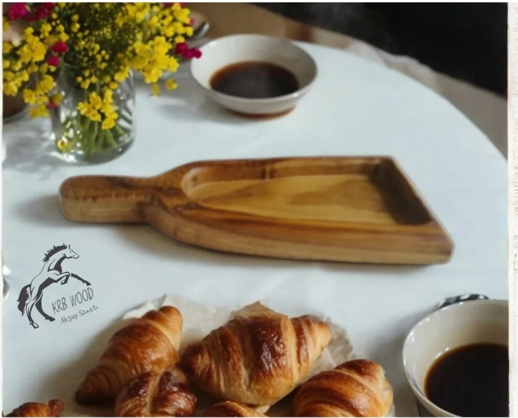 Ahşap Sunumluk, Sunum Tabağı, Çerezlik, Kahvaltı Sunum Tahtası