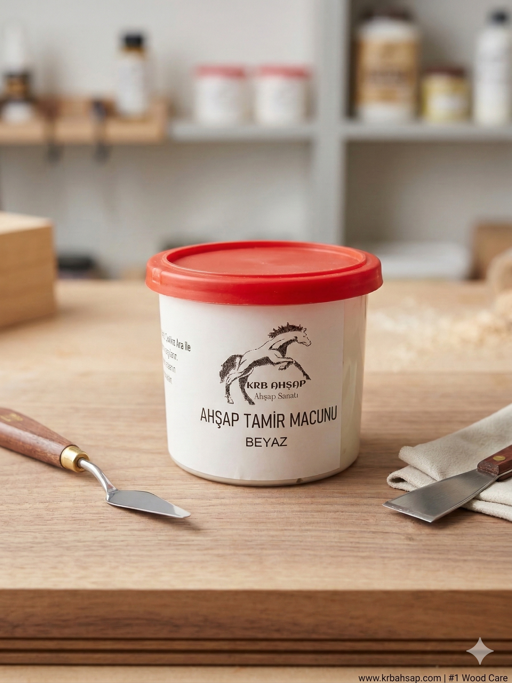 Ahşap Tamir Macunu, Çatlak Tamir Dolgusu Beyaz